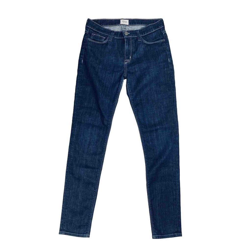 Hudson Slim‎ Low Rise Blue Dark Wash Denim Jeans Womens Sz 27
